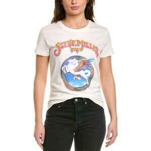 NWOT. Prince Peter Womens  Steve Miller Band Rainbow Horse T-Shirt, White. XL